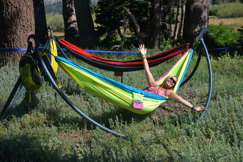 ENO POD TRIPLE HAMMOCK STAND CHARCOAL TERRAMARE.COM.GR