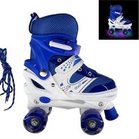 Αυξομειούμενα Πατίνια Roller GC SK3 Quad Μπλε - Medium (35-38)