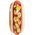 Jumbo Hot Dog Mat 58771