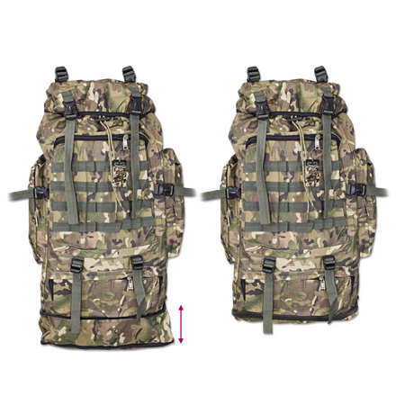 Σακίδιο πλάτης BARBARIC, Backpack. Camo, 60 lt, 34936-CP