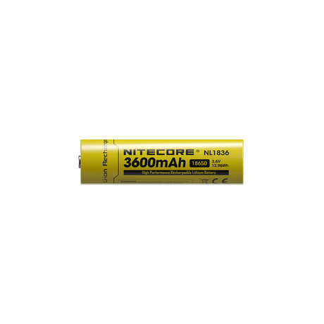 ΜΠΑΤΑΡΙΑ NITECORE 18650 / 3600mAh (τιμή τεμαχίου), NL1836