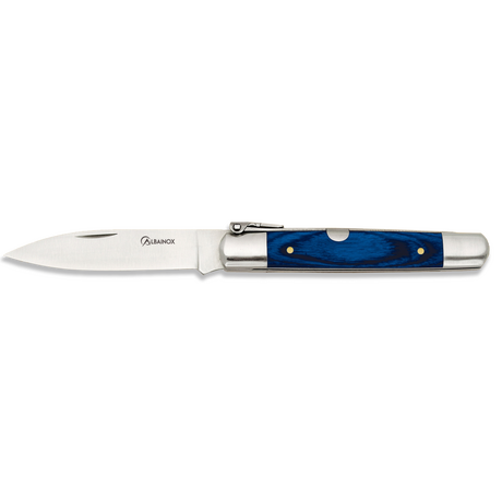 ΣΟΥΓΙΑΣ Albainox penknife. BLUE stamina.Blade 7.10cm, 01095