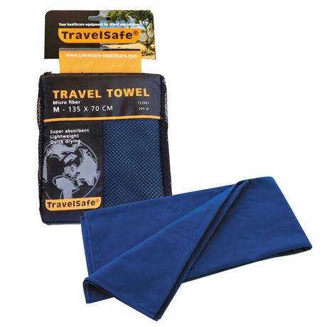 ΠΕΤΣΕΤΑ TRAVELSAFE TRAVEL TOWEL MF 85X150CM L BLUE