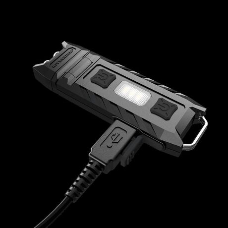 ΦΑΚΟΣ LED NITECORE THUMB LEO ,rechargable, 45lumens+500mW UV