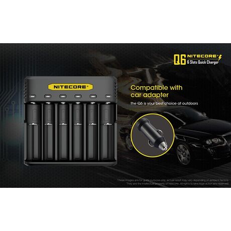 ΦΟΡΤΙΣΤΗΣ NITECORE Q6, Quick charger, 2A,24w