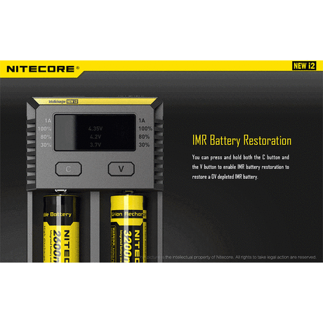 ΦΟΡΤΙΣΤΗΣ NITECORE i2EU, Δύο Θέσεων New