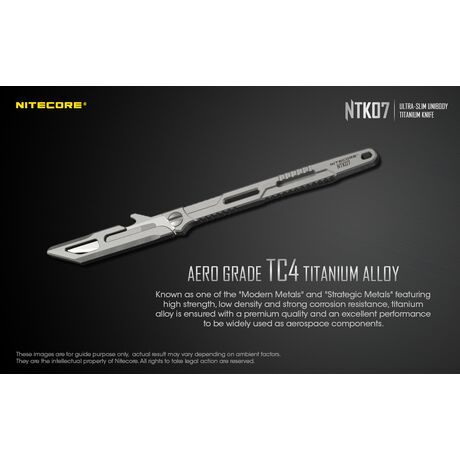 Titanium Utility Knife - NTK07