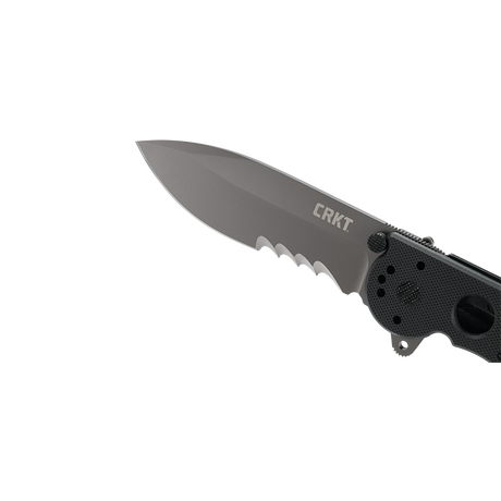 CRKT M21-14G BLACK G10 W/VEFF SERRATIONS