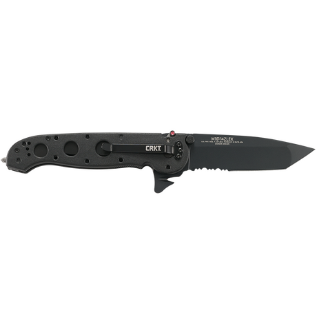 Σουγιάς CRKT M16-14ZLEK TANTO BLACKOUT W/TRIPLE POINT SERRATIONS